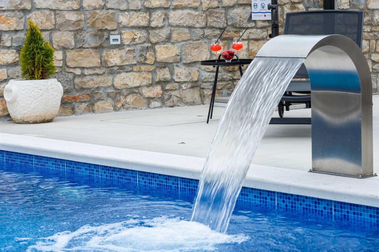 Stone Villa Didovi Snovi With Heated Pool Lisane Ostrovicke Exterior foto