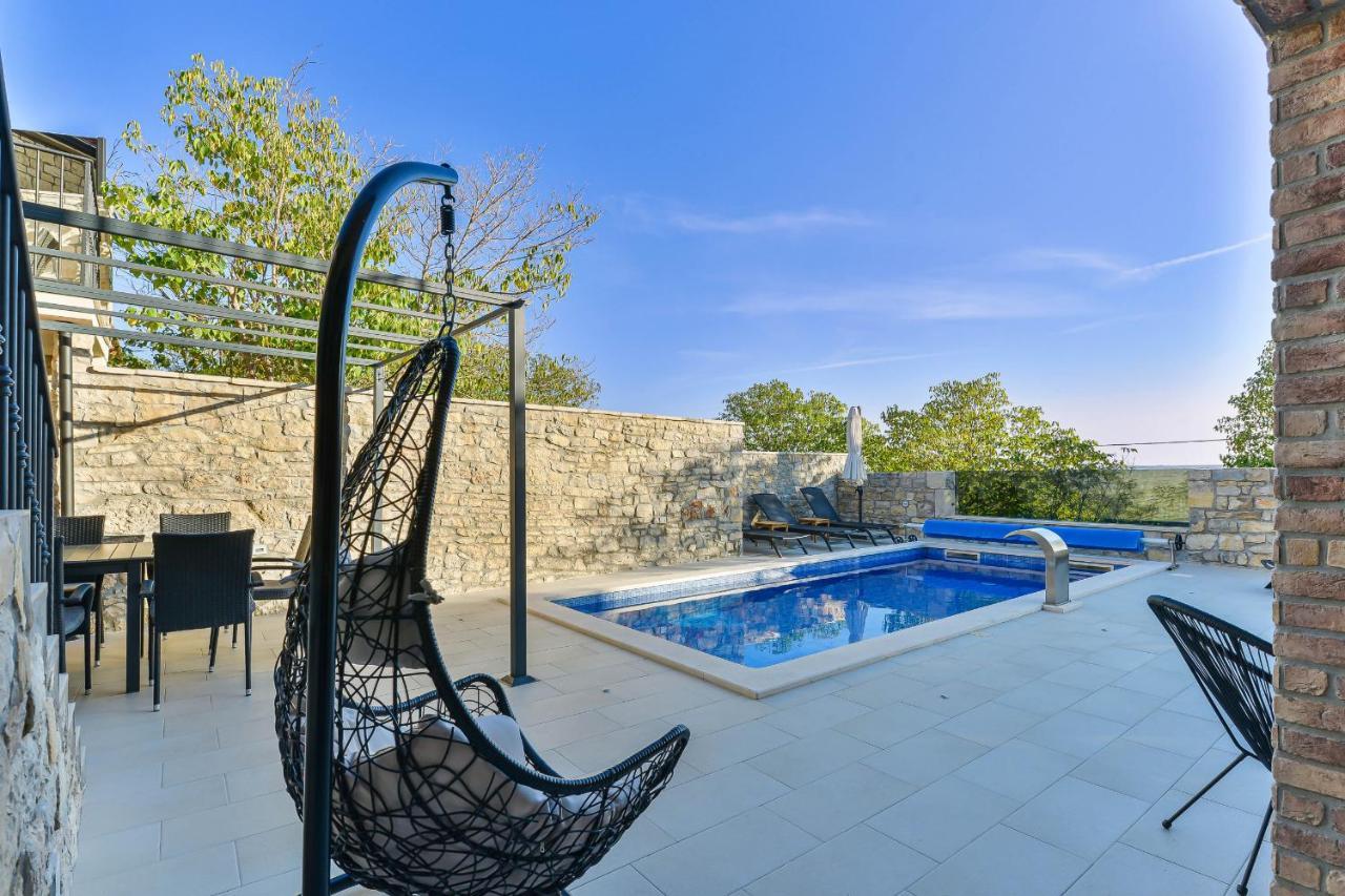 Stone Villa Didovi Snovi With Heated Pool Lisane Ostrovicke Exterior foto